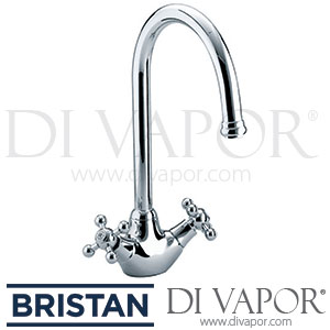 Bristan KG SNK EF C Kingsbury Easyfit Crosshead Sink Mixer - 19/10/18 - Kitchen Tap Spare Parts